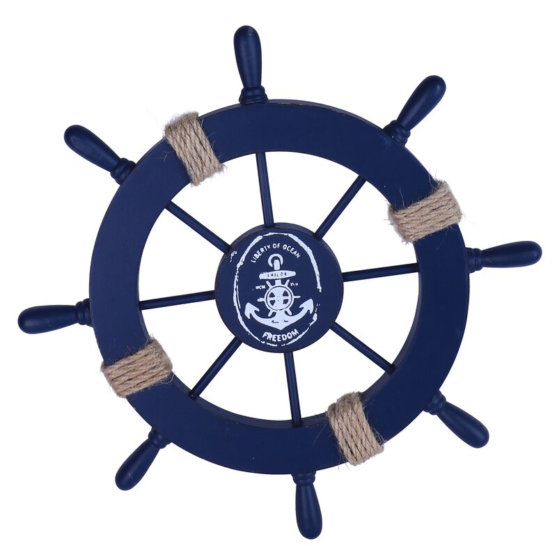 Longshore Tides Nautical Wheel Wall Décor Wayfair